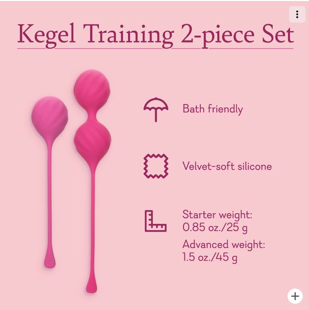 Kegal Training Set - Pure Romance with Jen Kelly